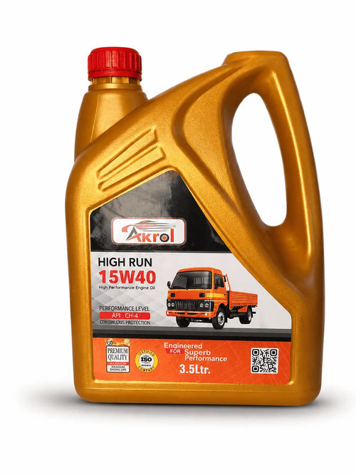 AKROL 15W40 API CH-4 Diesel Engine Oil for Trucks and Commercial Vehicles