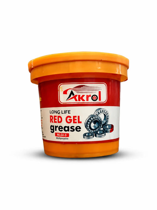 Akrol 500GM Red Gel Grease NLGI-3 Long Life Multipurpose Grease