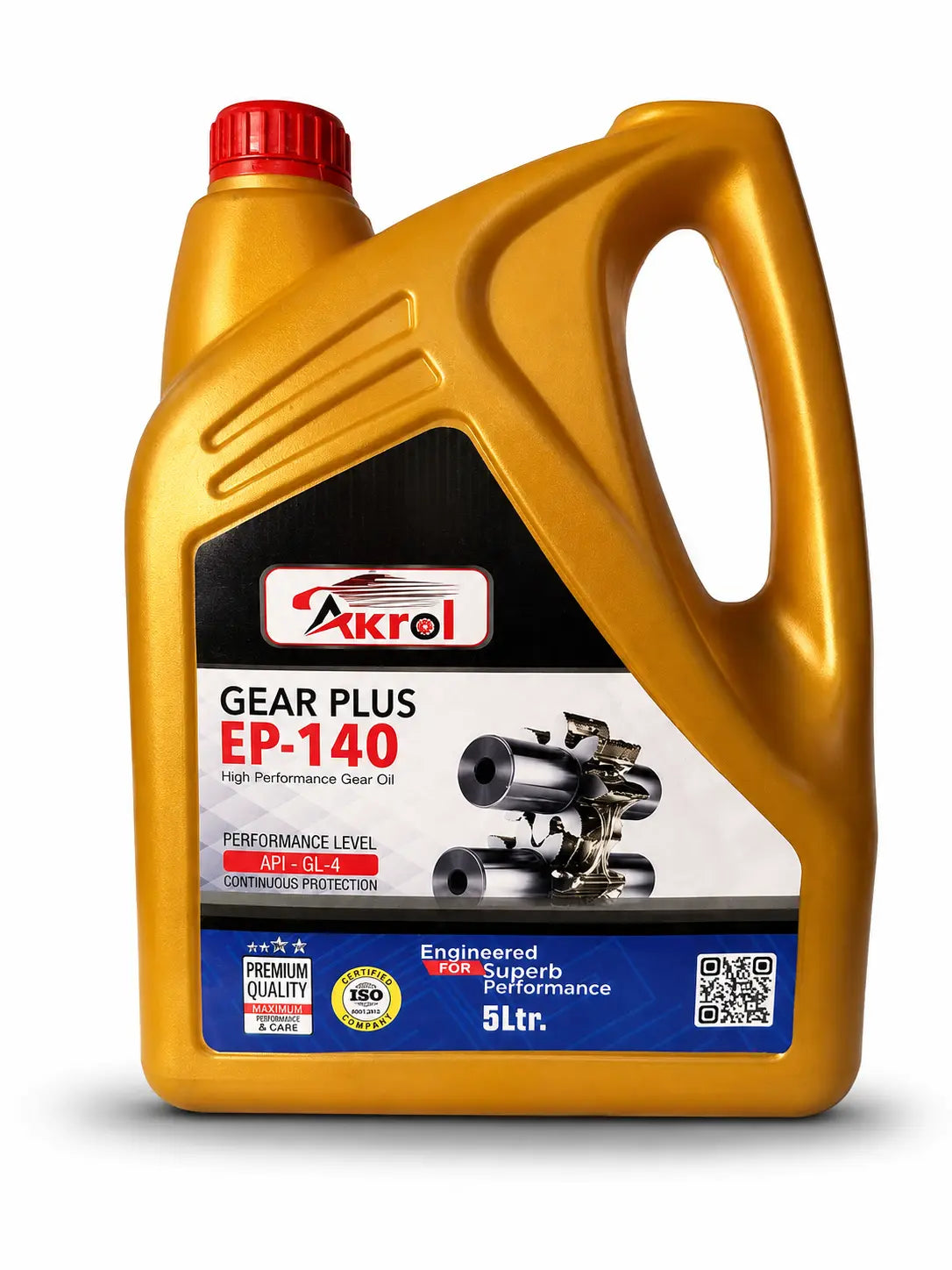 AKROL Gear Plus EP-140 Gear Oil 5 L High Performance Automotive Gear Oil