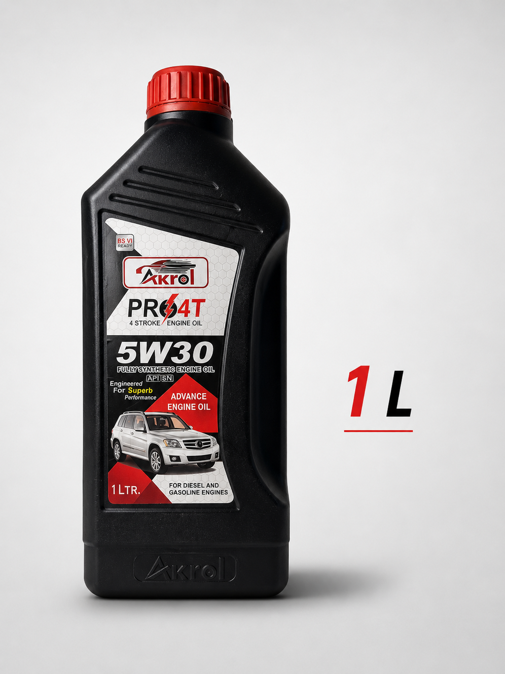 AKROL Delco 5W30 1 L | Premium Car Engine Oil for Automotive & Industrial Use