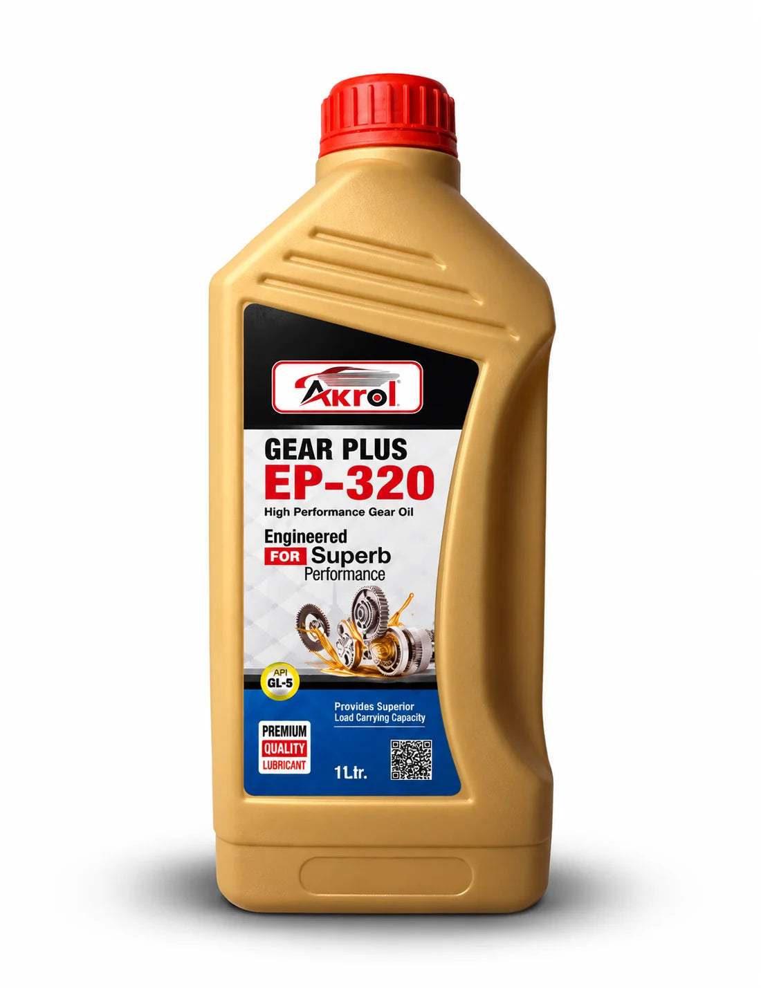 AKROL Gear Plus EP320 1 L | Premium Gear Oil for Automotive & Industrial Use