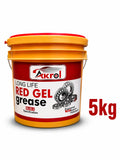 Akrol 5 KG Red Gel Grease NLGI-3 | Long Life Bearing Grease