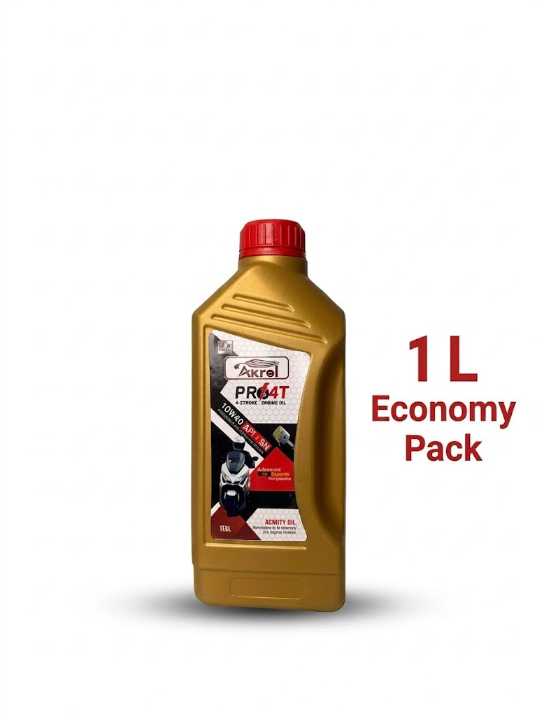 AKROL Pro 10W30 API SN 1 L | Premium 4T Engine Oil for Automotive & Industrial Use