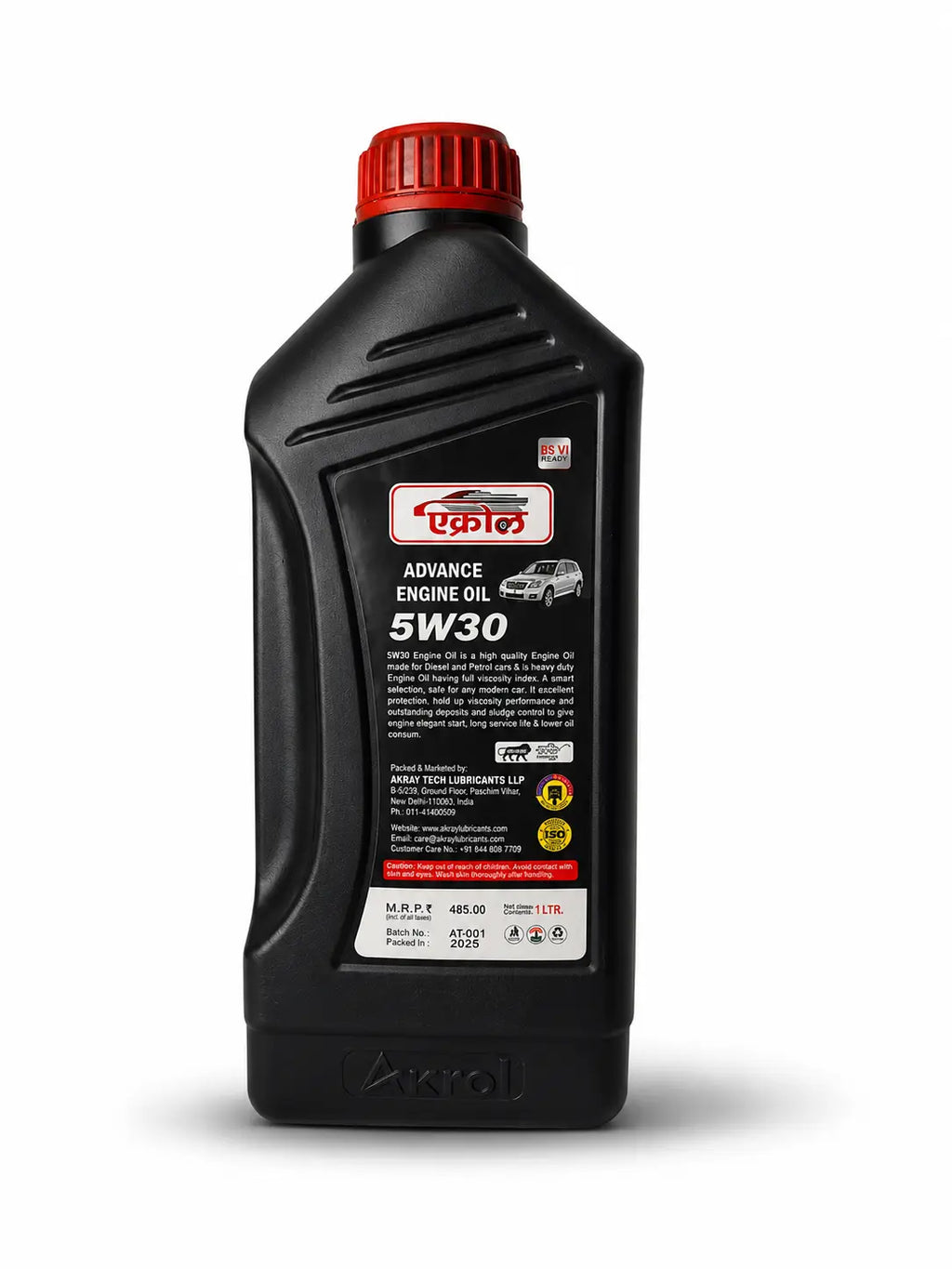 AKROL Delco 5W30 1 L | Premium Car Engine Oil for Automotive & Industrial Use