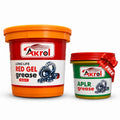 AKROL 500GM Red Gel Grease with 200GM APLR Grease FREE | NLGI-3 Long Life Grease