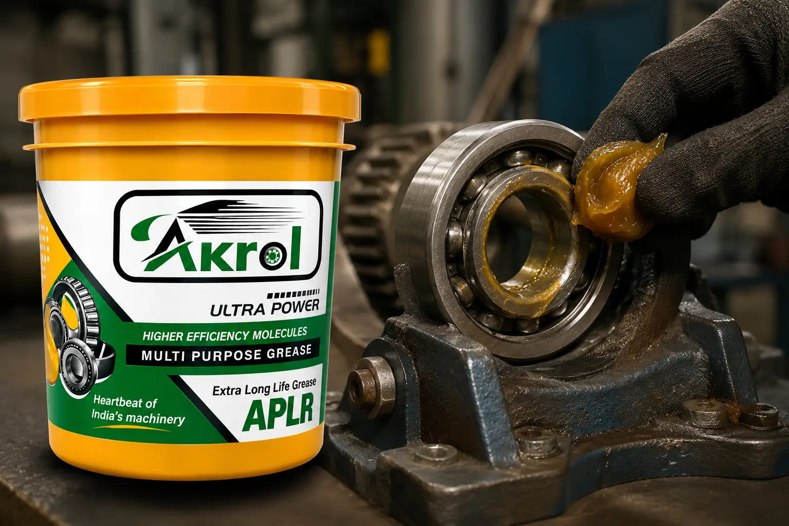 AKROL 1KG Ultra Power Multi Purpose Grease APLR