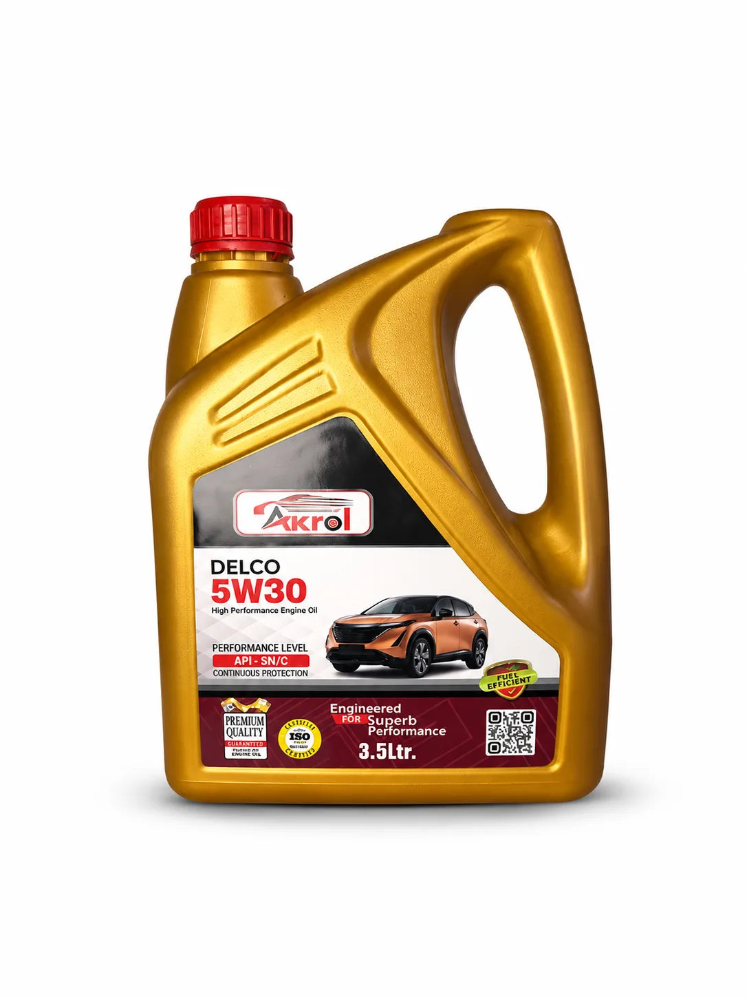 Akrol Delco 5W30 Engine Oil 3.5L API SN/C
