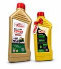 Akrol Eco Lube 20W50 Engine Oil 1L + 1:3 Coolrol Coolant 1L Free Pack