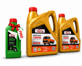 Akrol High Run 15W40 Engine Oil 3.5L + 3L & Free 1:3 Coolrol Coolant 1L
